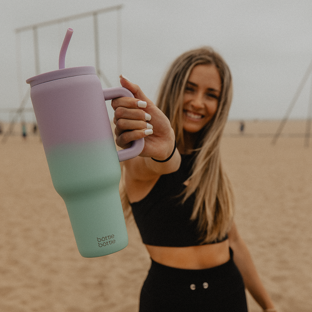 Chill tumbler 40oz purplegreen 4